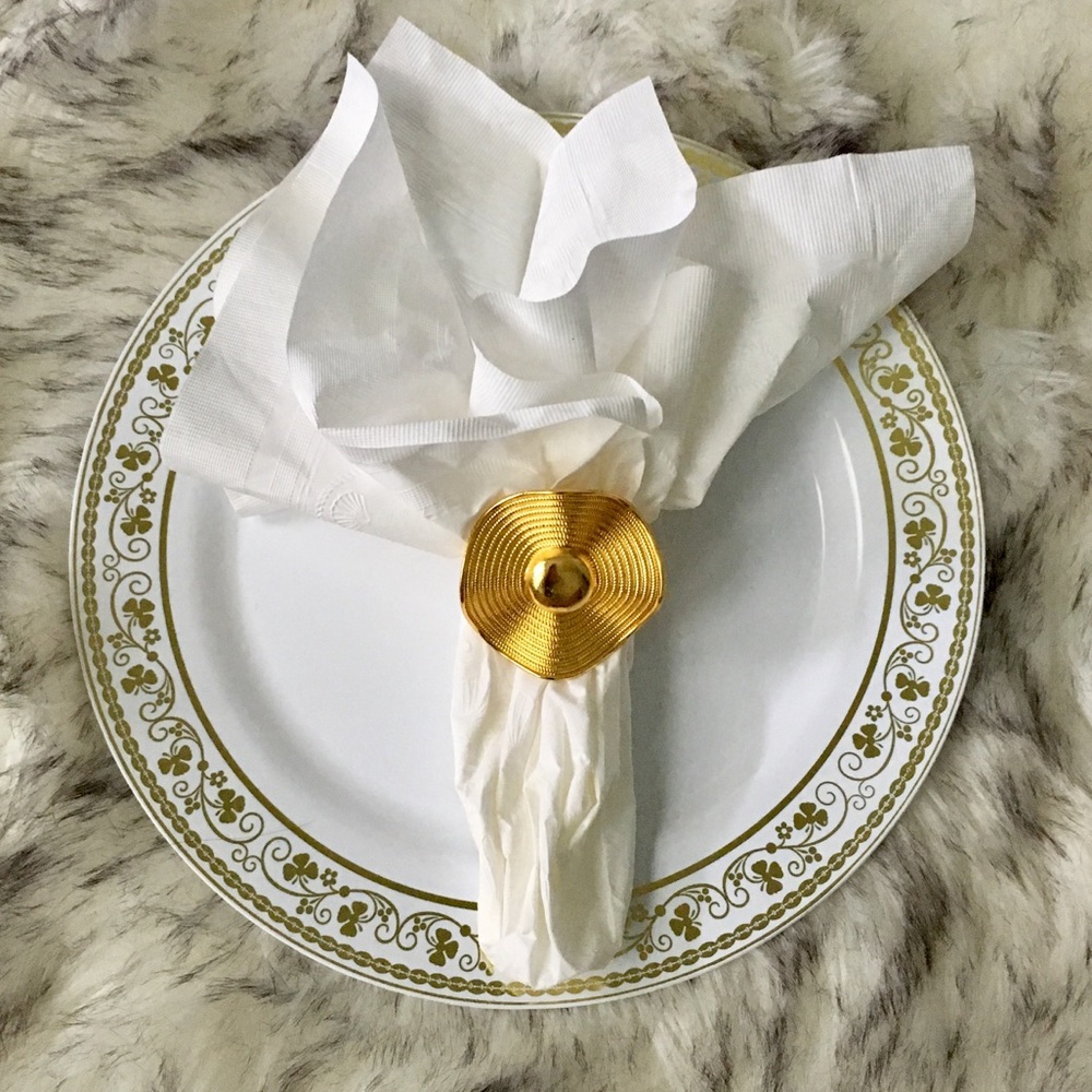 NIB 6 pcs Napkin Rings - Picture 6 of 7